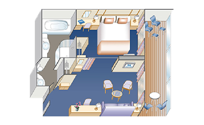 標準套房艙