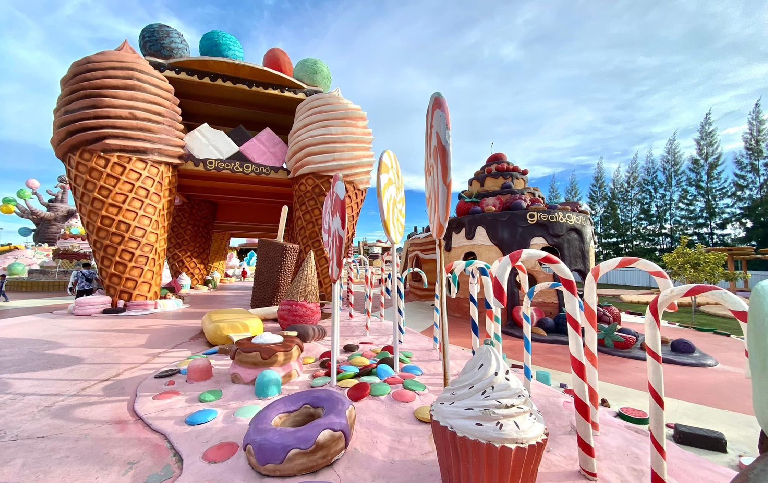 夢幻冰淇淋糖果屋