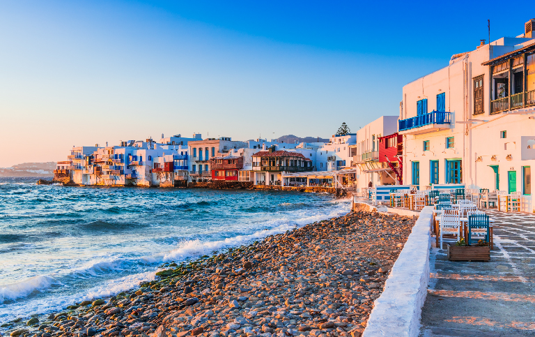 情定愛琴海～希臘 天空之城 米克諾斯.聖托里尼10天